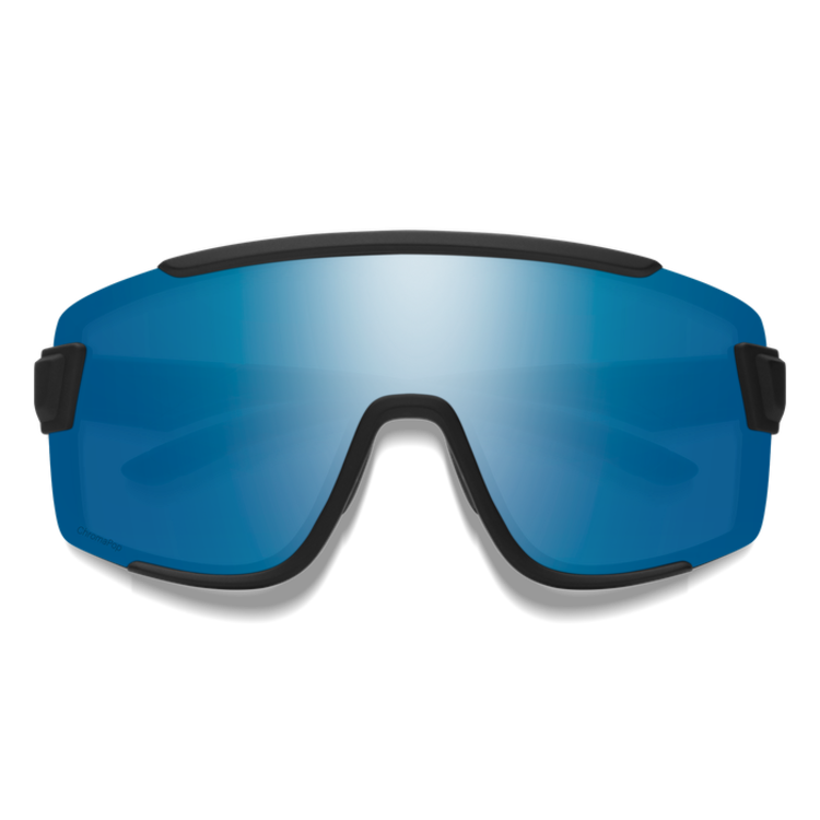 Smith Optics SMITH OPTICS WILDCAT NOIR MAT AVEC VERRES CHROMAPOP BLEU