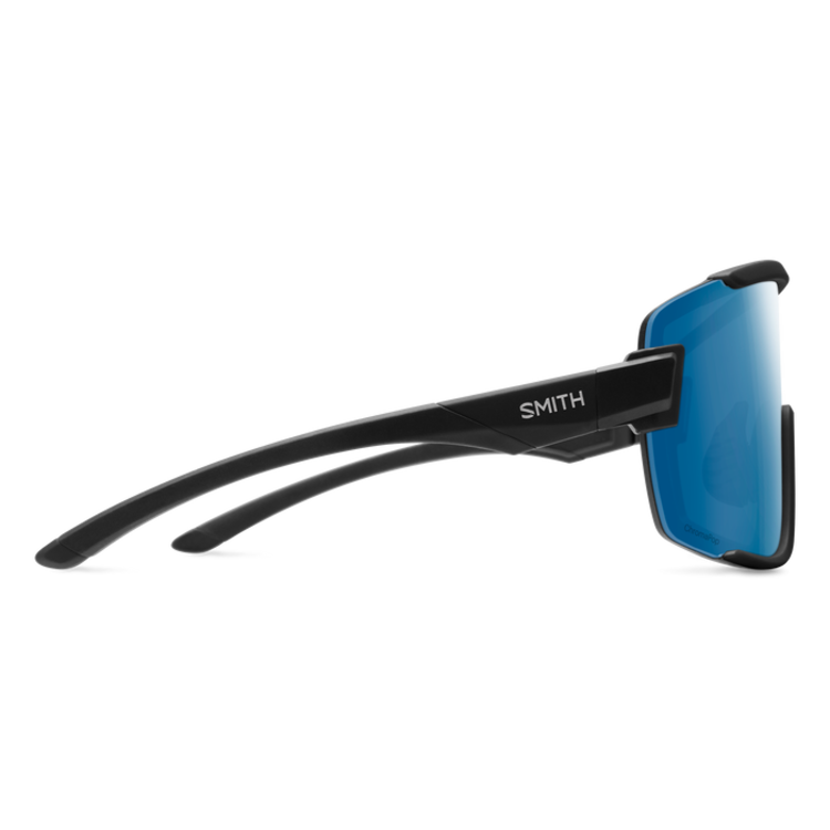 Smith Optics SMITH OPTICS WILDCAT NOIR MAT AVEC VERRES CHROMAPOP BLEU