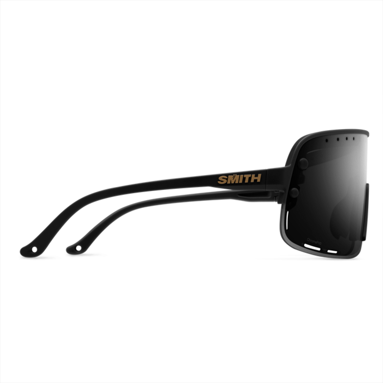 SMITH SMITH OPTICS ULTRALITE NOIR MAT AVEC VERRES CHROMAPOP OBSCURITÉ