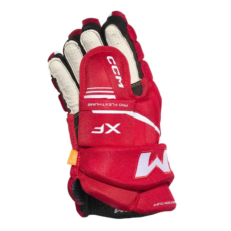 CCM Hockey CCM TACKS XF GANT DE HOCKEY ADULTE ROUGE