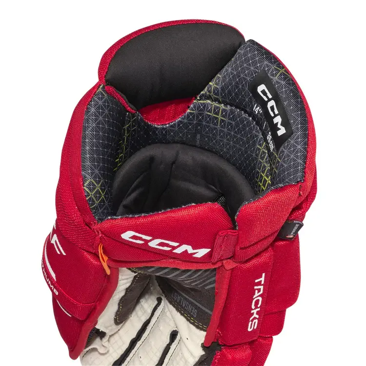 CCM Hockey CCM TACKS XF GANT DE HOCKEY ADULTE ROUGE