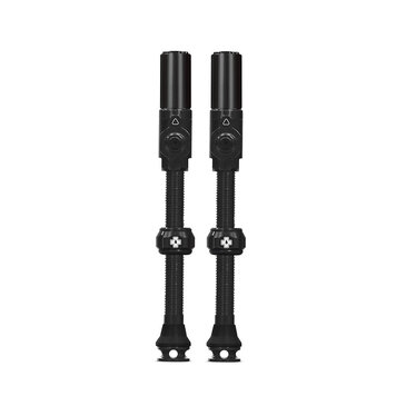 Muc-Off Muc-Off, Big Bore Hybrid, Tubeless Valve, Hybrid, 60mm, Black, Pair