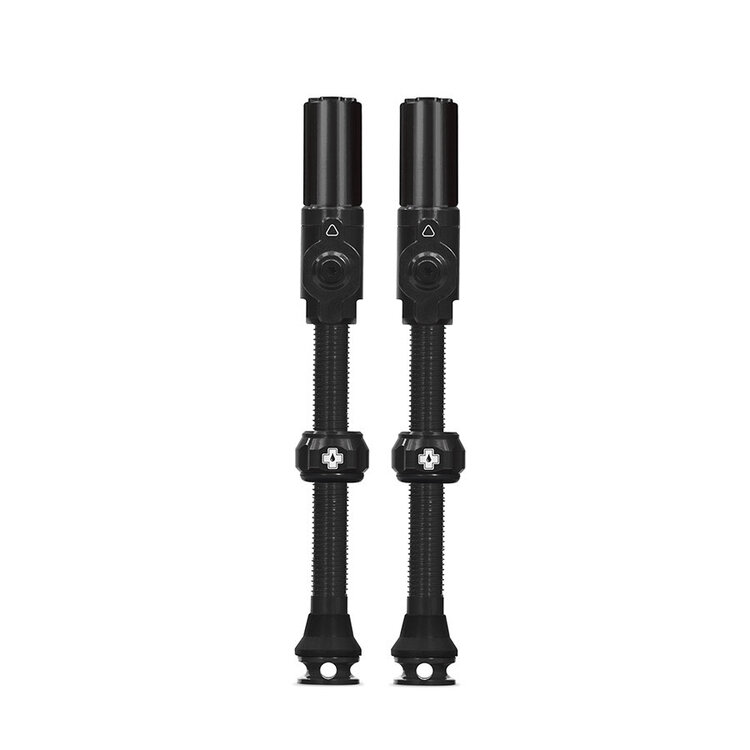 Muc-Off Muc-Off, Big Bore Hybrid, Tubeless Valve, Hybrid, 60mm, Black, Pair