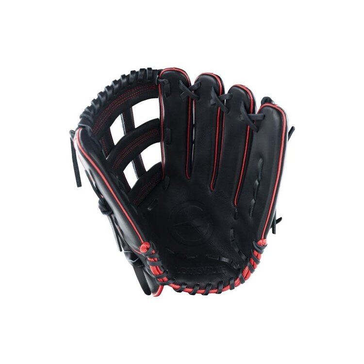 Louisville (Canada) 2025 LOUISVILLE GENESIS GANT DE SOFTBALL 13'' NOIR ET ROUGE