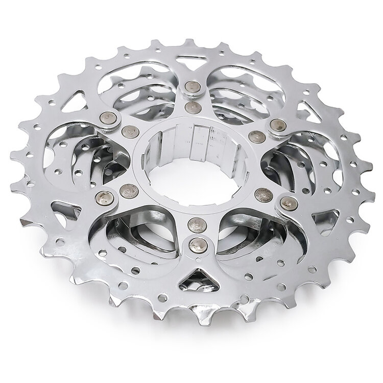 MICROSHIFT MICROSHIFT G10 Cassette - 10 Speed, 11-28t, Silver, Chrome Plated, With Spider
