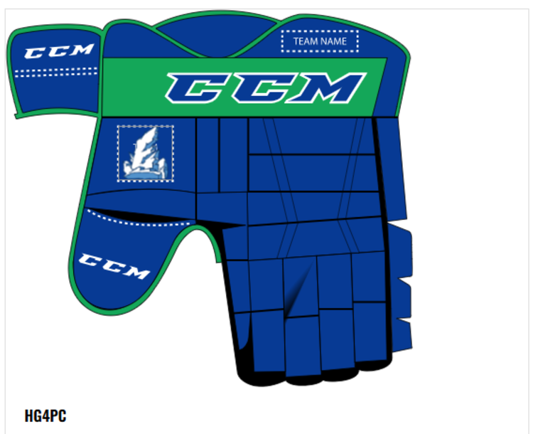 CCM Hockey CCM GANT CUSTOM ''EMBÂCLE''