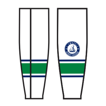 BAS HOCKEY PRO SUBLIMÉ BLANC