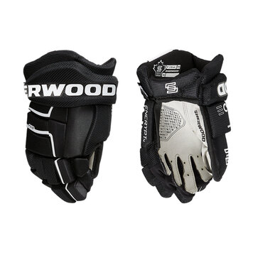 Sher-Wood Hockey (Canada) SHERWOOD CODE ENCRYPT 4 GANTS ENFANT NOIR/BLANC