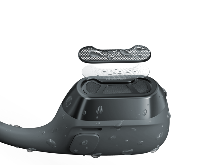 SHOKZ SHOKZ CASQUE DE SPORT À CONDUCTION OSSEUSE OPENRUN PRO 2 NOIR