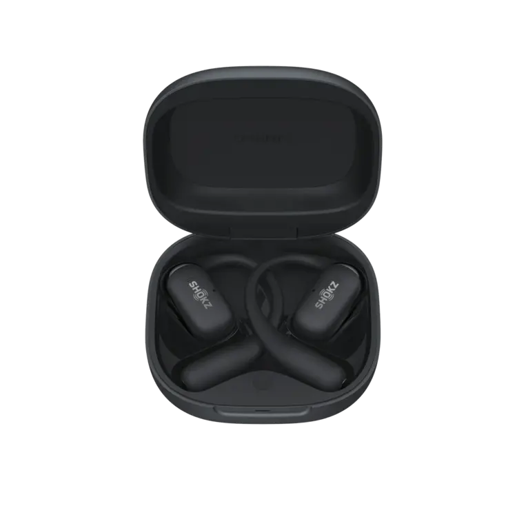 SHOKZ SHOKZ ÉCOUTEURS SANS FIL À OREILLES LIBRES OPENFIT 2 NOIR
