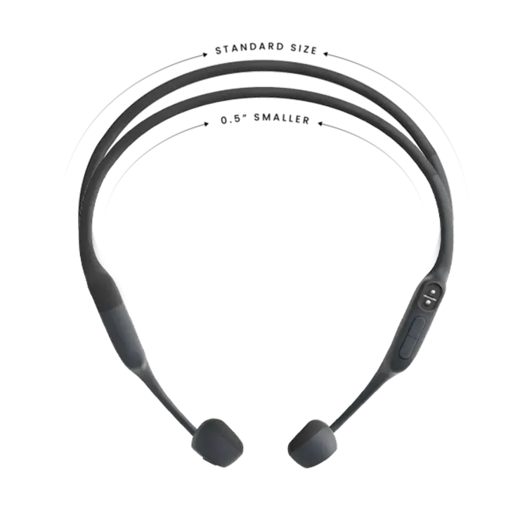 SHOKZ SHOKZ ÉCOUTEURS SPORT À CONDUCTION OSSEUSE OPENRUN MINI NOIR