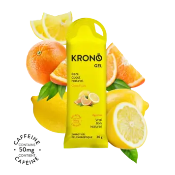 KRONO KRONO GEL ÉNERGÉTIQUE AGRUMES 36G (UNITÉ)