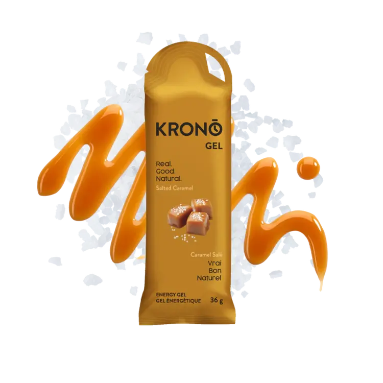 KRONO KRONO GEL ÉNERGÉTIQUE CARAMEL SALÉ 36G