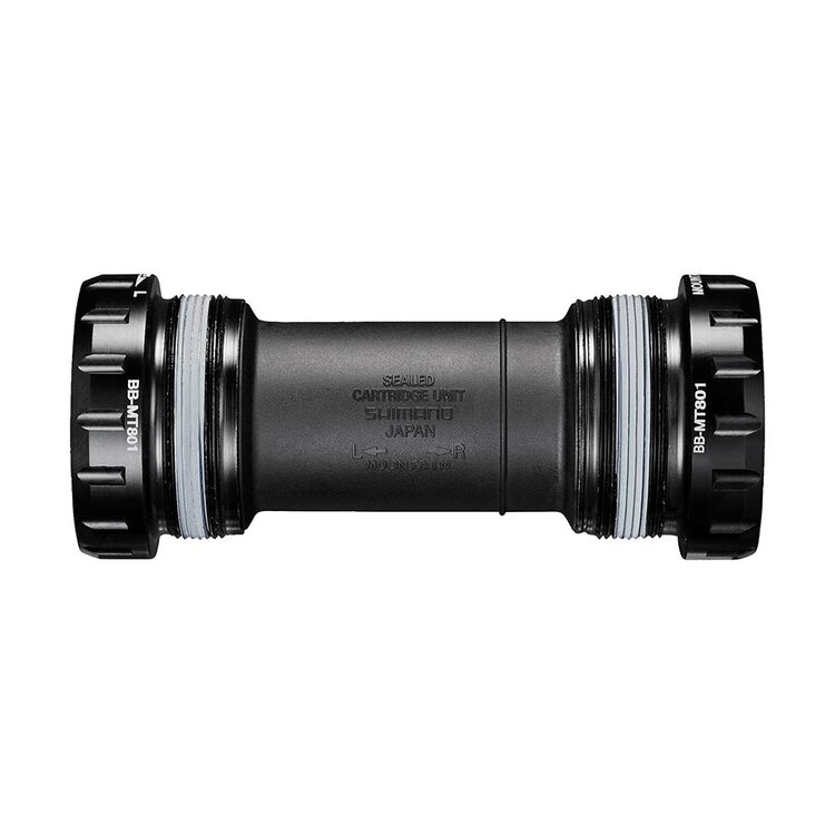 SHIMANO BOTTOM BRACKET, BB-MT801, RIGHT & LEFT ADAPTER (BSA THREADED), BEARING, INNER COVER, SPACER 2.5MMX3, W/TL-FC25