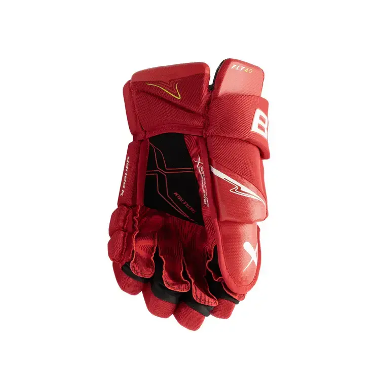Bauer Hockey - Canada S25 BAUER VAPOR FLY40 GANTS ROUGE INTERMEDIAIRE