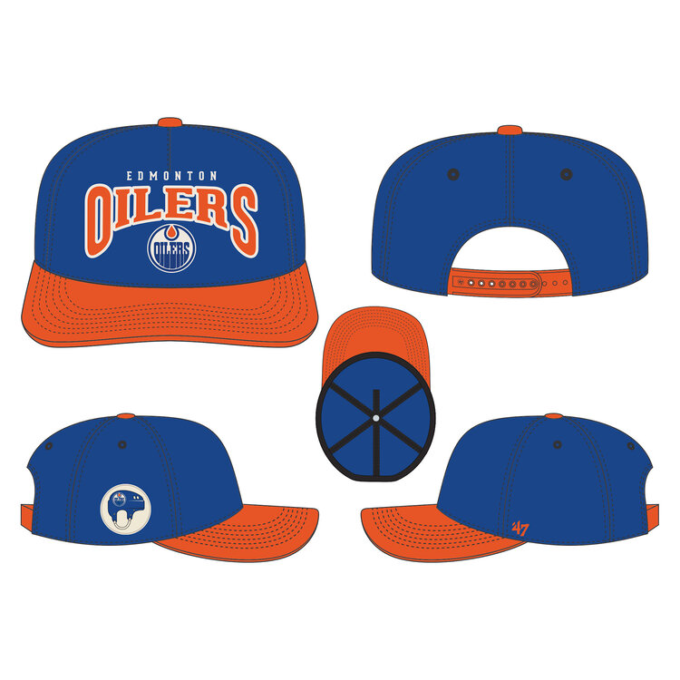 47 brand 47 CASQUETTE HARD HAT ARCH HITCH OILERS D'EDMONTON