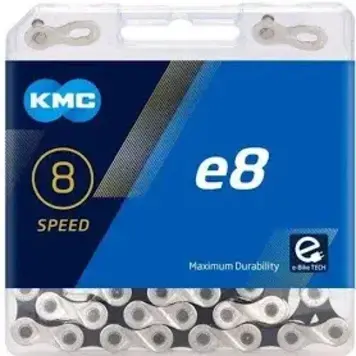 KMC KMC, e8 EPT, Chaîne, 8 Vitesse, Mailles: 122, Gris