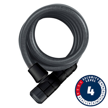 Abus Abus, Booster 6512K, Cadenas à clé , 12mm x 180cm (12mm x 5.9')