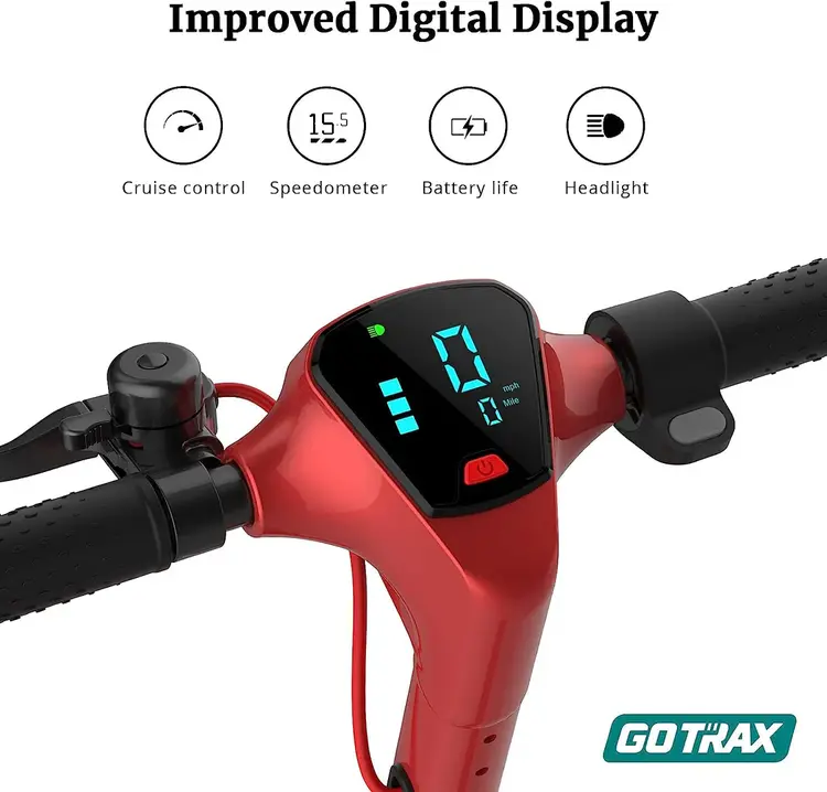 GOTRAX GOTRAX APEX SERIES TROTTINETTE ELECTRIQUE NOIR