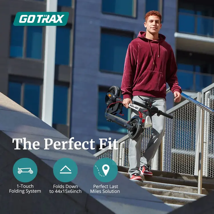 GOTRAX GOTRAX APEX SERIES TROTTINETTE ELECTRIQUE NOIR