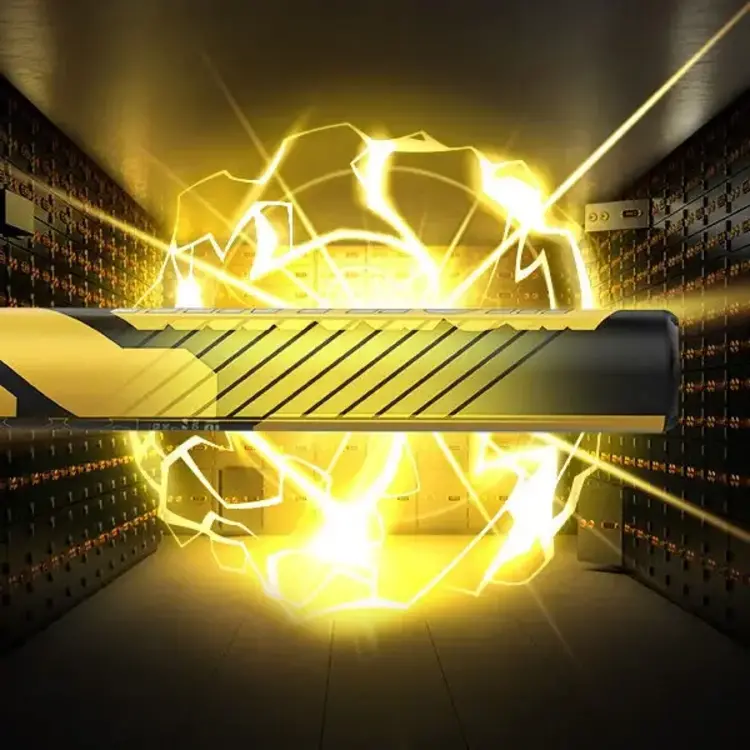 EASTON (CANADA) 2025 EASTON TANTRUM TNT GOLD 12,75'' LOADED 1PCS SLOWPITCH BAT