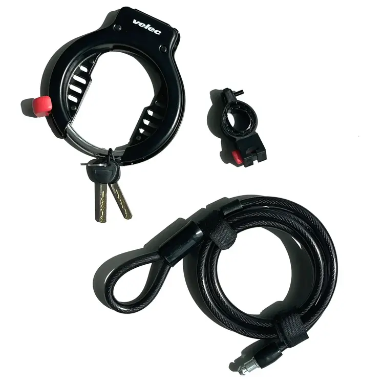 VELEC VELEC CADENAS ROUE ARRIÈRE AVEC FIL DE 1,5M