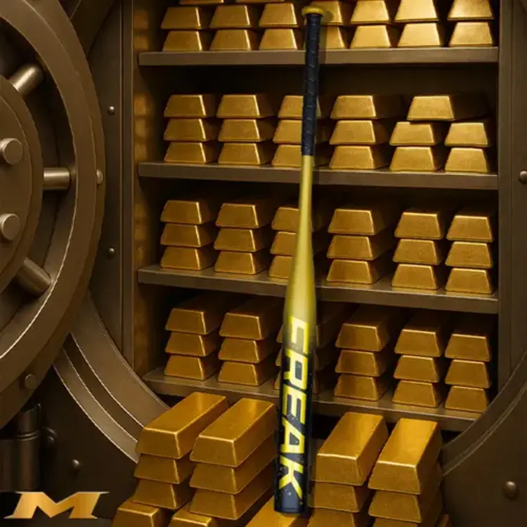 MIKEN 2025 MIKEN FREAK GOLD BATON SLOWPITCH 1PC MAXLOAD 34''/26OZ