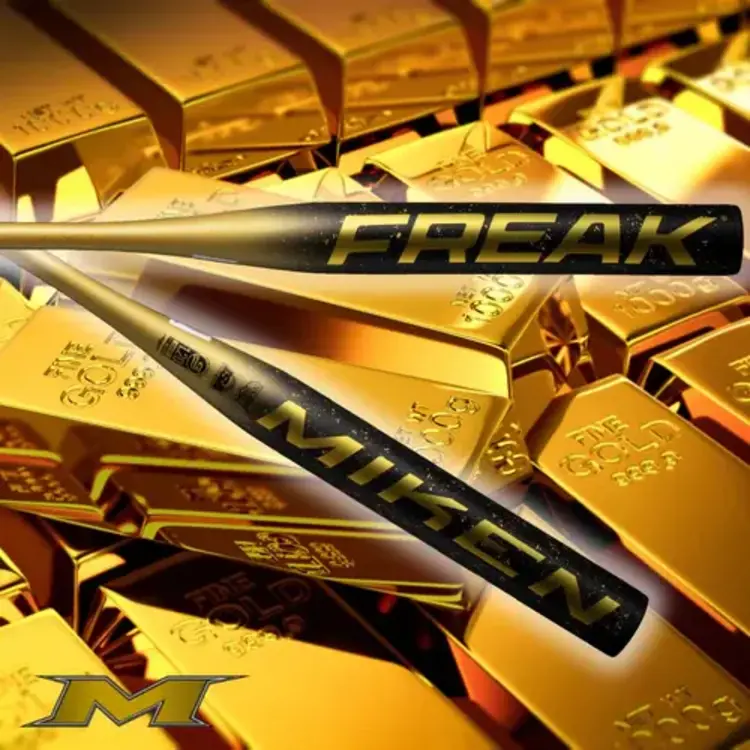 MIKEN 2025 MIKEN FREAK GOLD BATON SLOWPITCH 1PC MAXLOAD 34''/26OZ