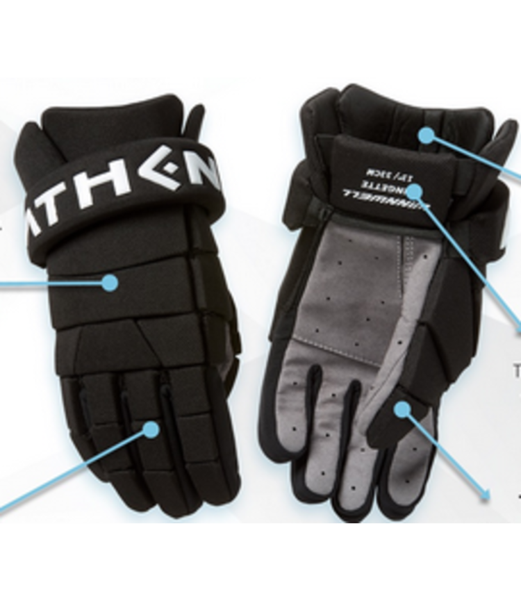 WINWELL WINNWELL GANTS ATHENA KNIT NOIR