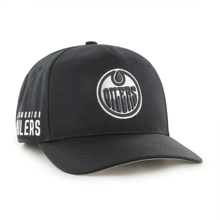 47 brand 47 CASQUETTE HITCH NOIR ET BLANC SURE SHOT OILER D'EDMONTON