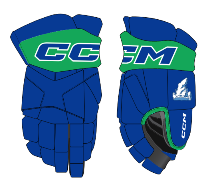 CCM CCM GANT HOCKEY CUSTOM ''EMBÂCLE'' HG95C
