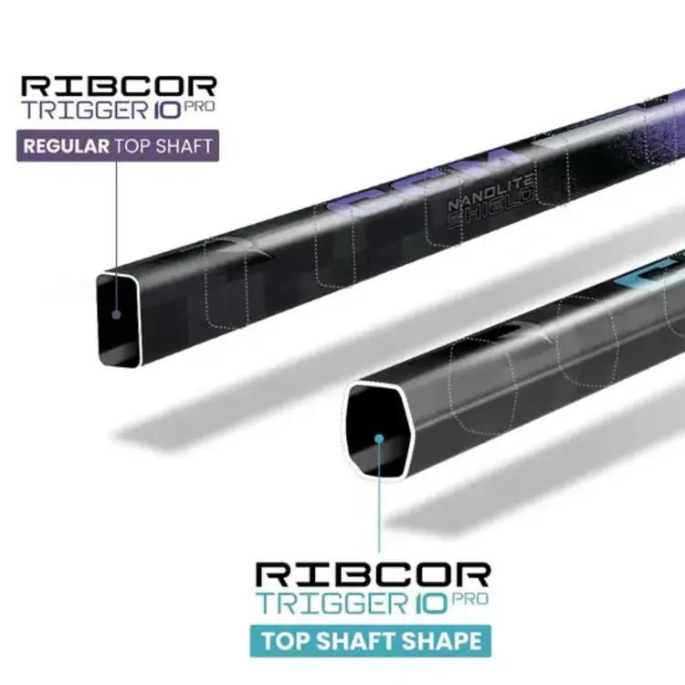 CCM Hockey (Canada) CCM RIBCOR TRIGGER 10 PRO TEAL BATON INTERMEDIAIRE