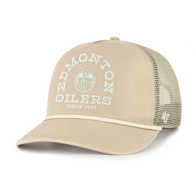 47 brand 47 CASQUETTE HITCH EDMONTON OILERS H-RANRF06GWP-KH