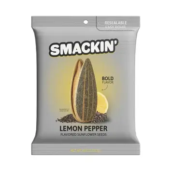 SMACKIN SMACKIN GRAINE DE TOURNESOL POIVRE ET CITRON (4OZ)