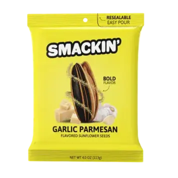 SMACKIN SMACKIN GRAINE DE TOURNESOL AIL ET PARMESAN (4OZ)