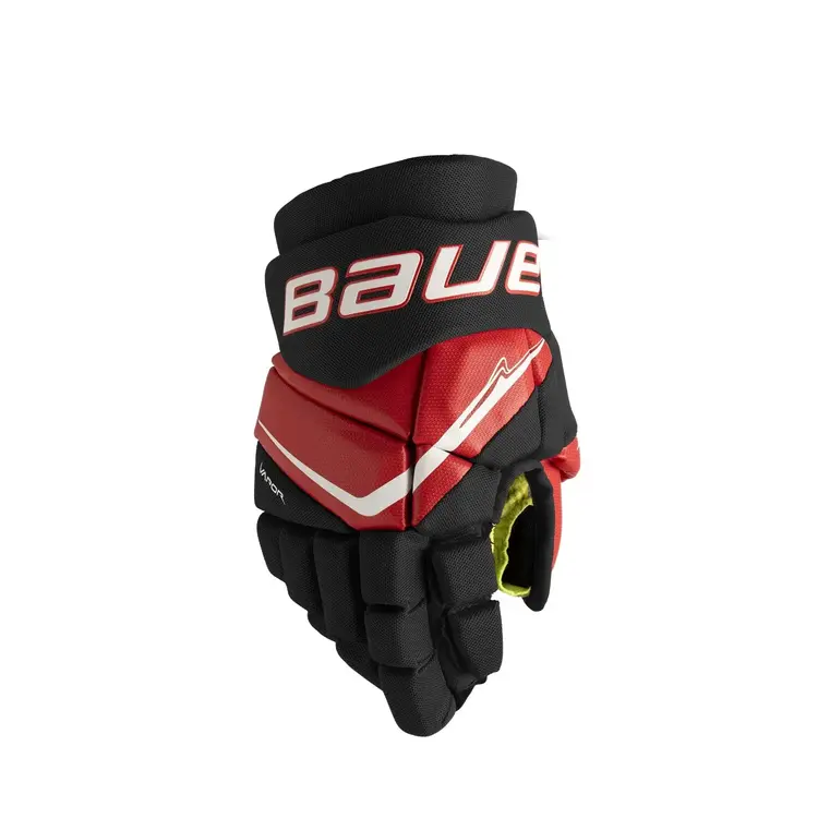 Bauer Hockey - Canada S25 BAUER VAPOR FLY40 GANTS NOIR/ROUGE/BLANC JUNIOR