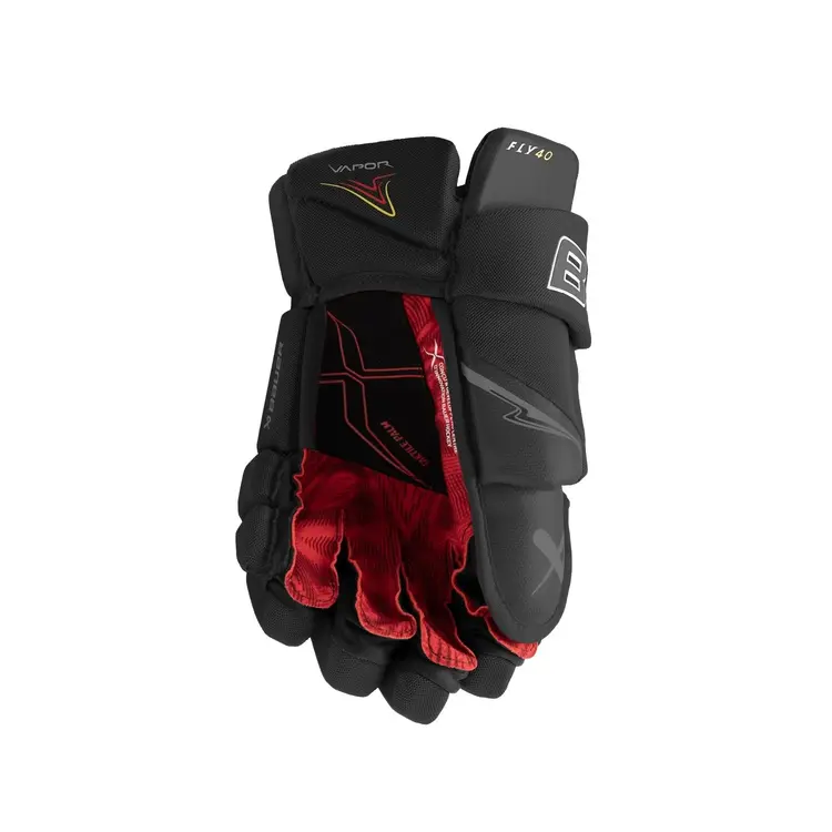Bauer Hockey S25 BAUER VAPOR FLY40 GANTS DE HOCKEY INTERMÉDIAIRE NOIR