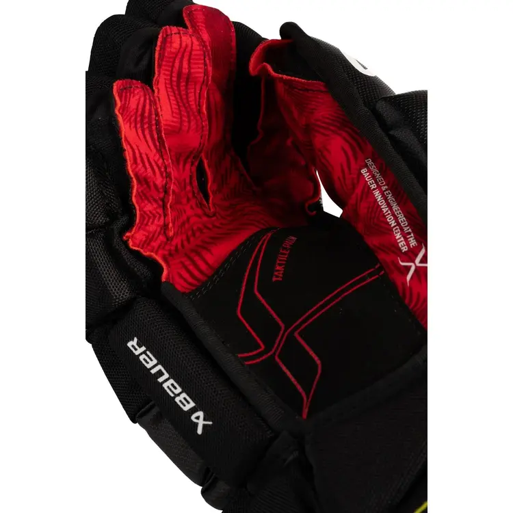 Bauer Hockey S25 BAUER VAPOR FLY40 GANTS DE HOCKEY INTERMÉDIAIRE NOIR