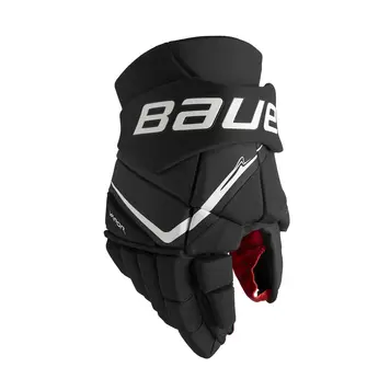 Bauer Hockey S25 BAUER VAPOR FLY40 GANTS DE HOCKEY SENIOR NOIR ET BLANC