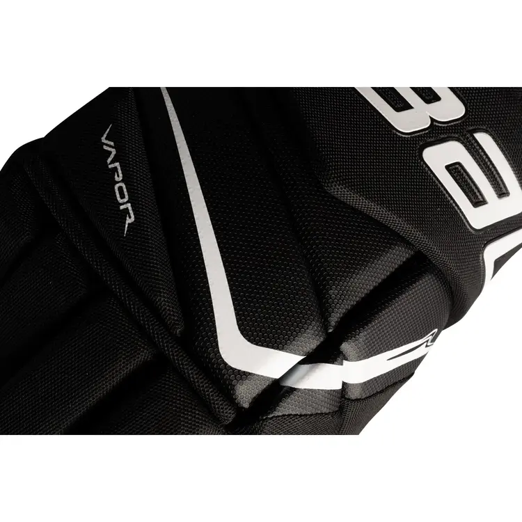 Bauer Hockey S25 BAUER VAPOR FLY40 GANTS DE HOCKEY SENIOR NOIR ET BLANC
