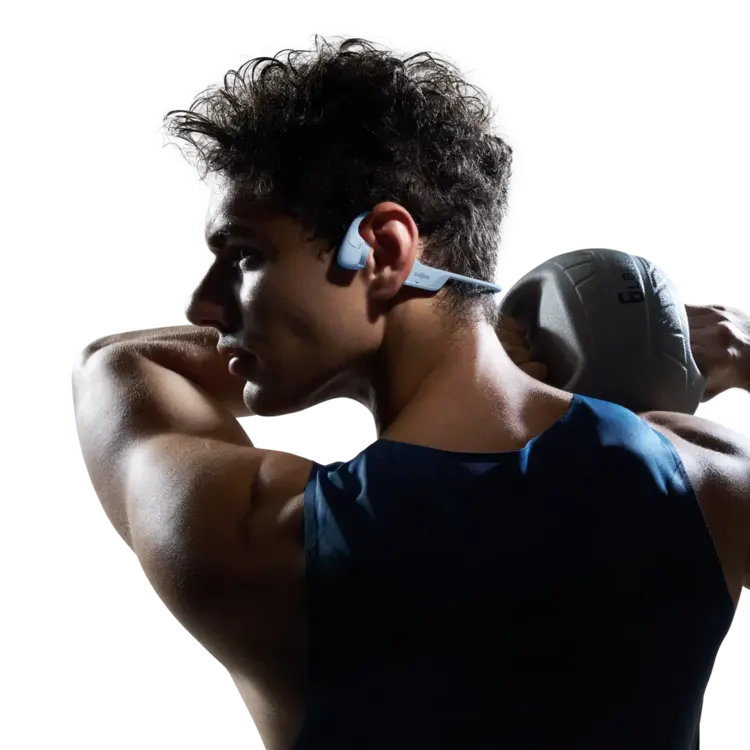 SHOKZ SHOKZ CASQUE DE SPORT À CONDUCTION OSSEUSE OPENRUN PRO 2 BLEU