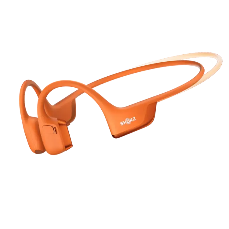 SHOKZ SHOKZ CASQUE DE SPORT À CONDUCTION OSSEUSE OPENRUN 2 MINI ORANGE