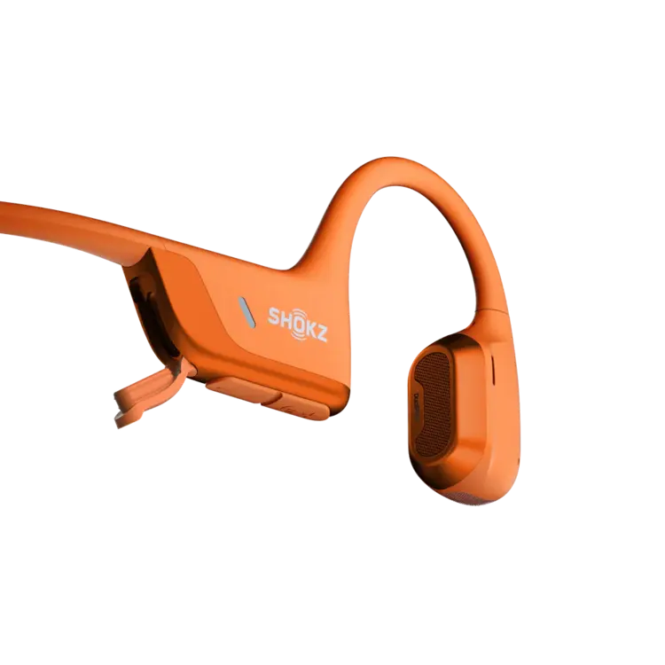 SHOKZ SHOKZ CASQUE DE SPORT À CONDUCTION OSSEUSE OPENRUN 2 MINI ORANGE