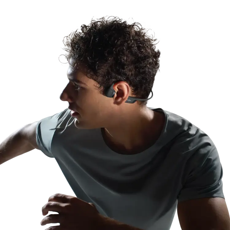 SHOKZ SHOKZ CASQUE DE SPORT À CONDUCTION OSSEUSE OPENRUN PRO 2 NOIR