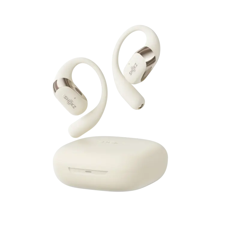SHOKZ SHOKZ ÉCOUTEURS SANS FIL À OREILLES LIBRES OPENFIT 2 BEIGE