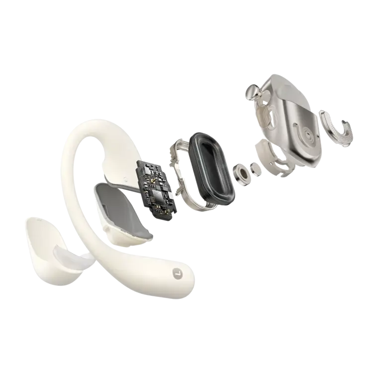 SHOKZ SHOKZ ÉCOUTEURS SANS FIL À OREILLES LIBRES OPENFIT 2 BEIGE