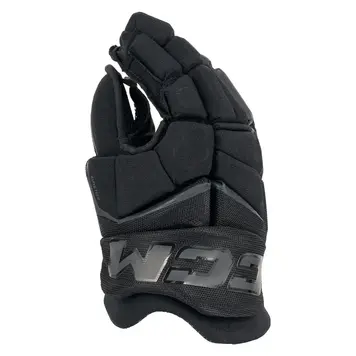 CCM Hockey 2025 CCM JETSPEED XTRA SE GANTS DE HOCKEY JUNIOR NOIR