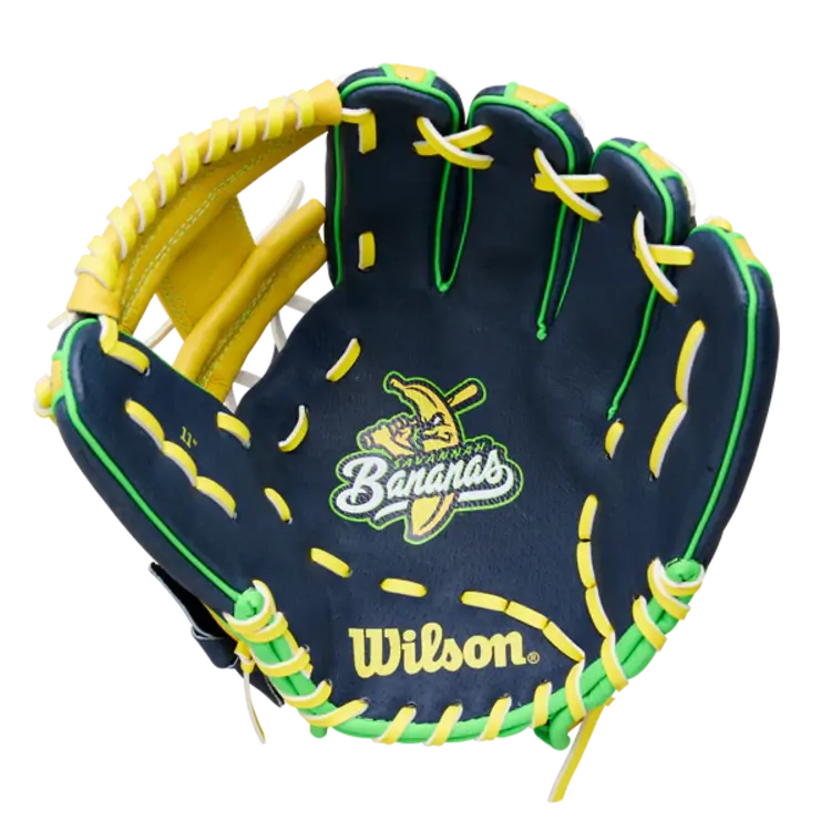 WILSON WILSON A450 SAVANNAH BANANAS GANT DE BASEBALL ENFANT 11''