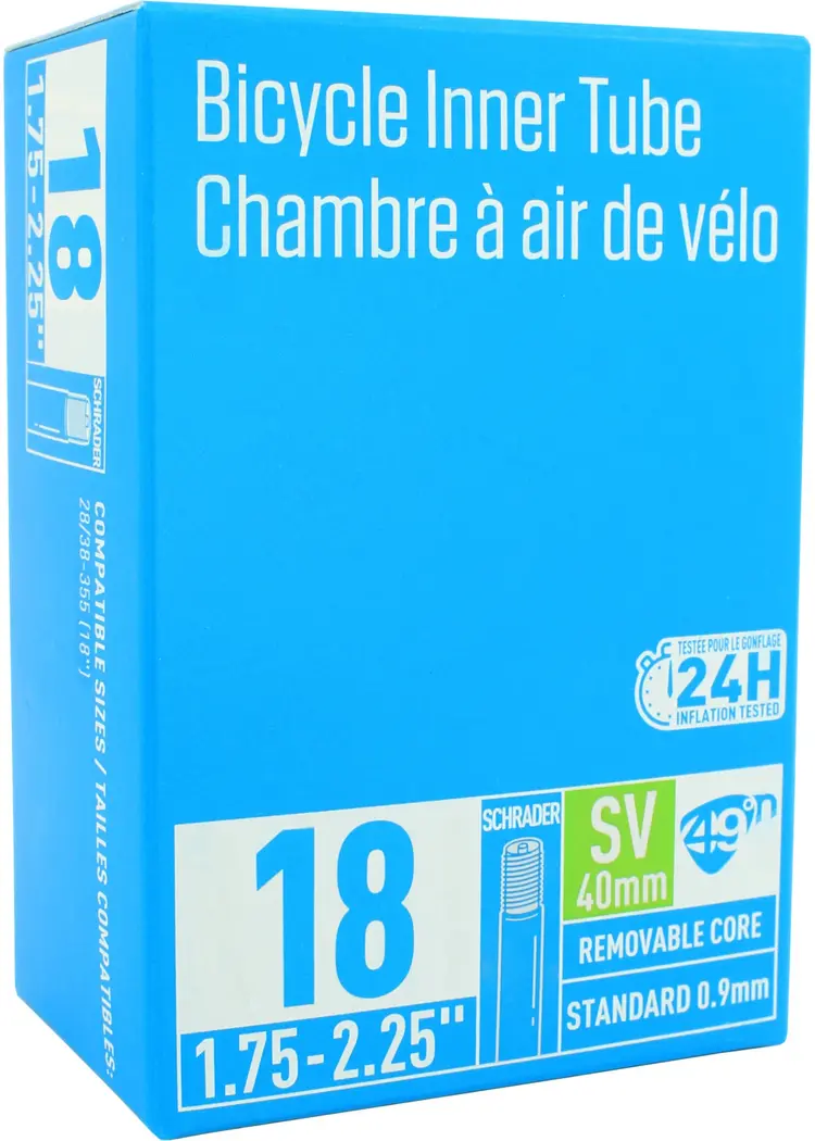 49N 49N CHAMBRE A AIR STANDARD VALVE SCHRADER 40MM