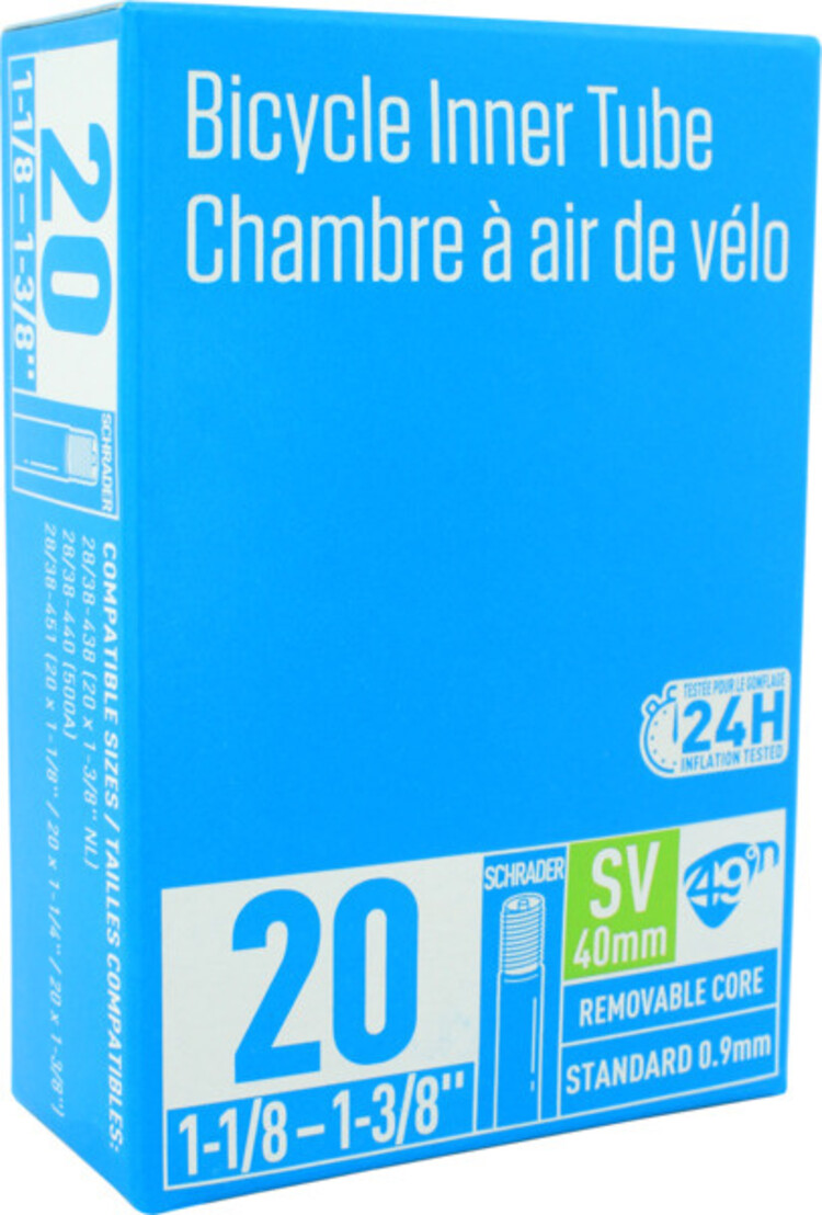 49N 49N CHAMBRE A AIR STANDARD VALVE SCHRADER 40MM
